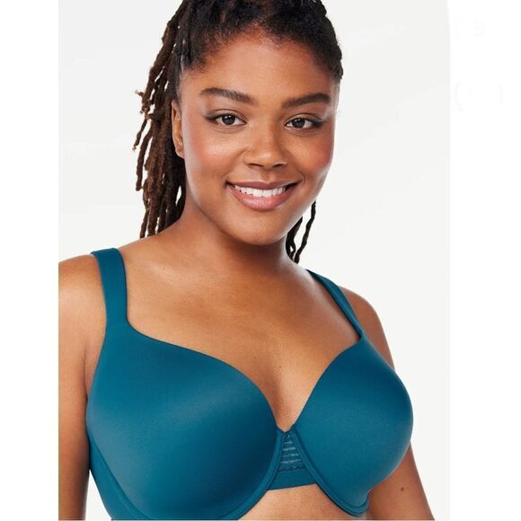 Women's Plus Underwire T-Shirt Bra 2-Pack Size 40DDD - Picture 6 of 6